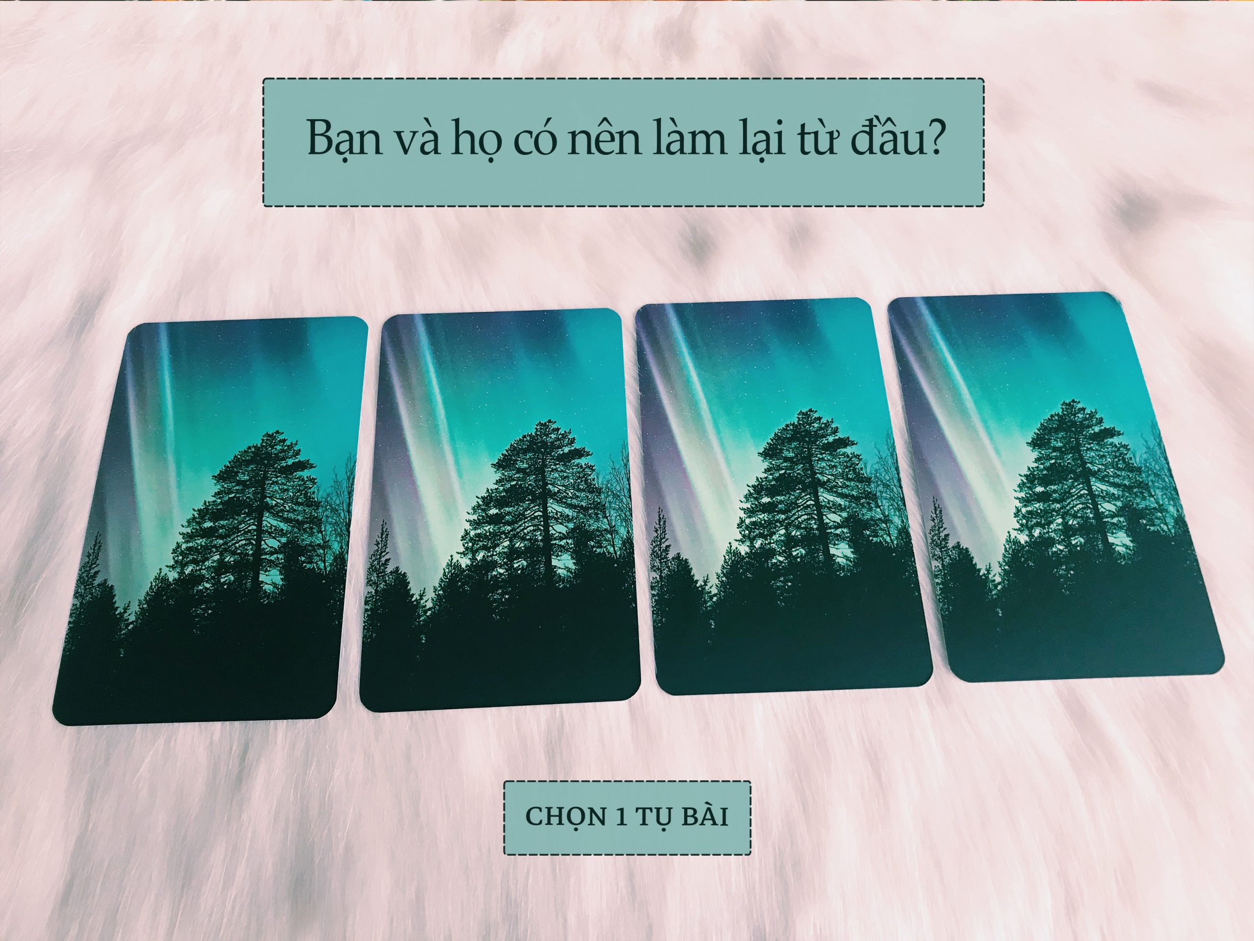 Rút Bài Oracle: Bạn Và Họ Có Nên Làm Lại Từ Đầu?