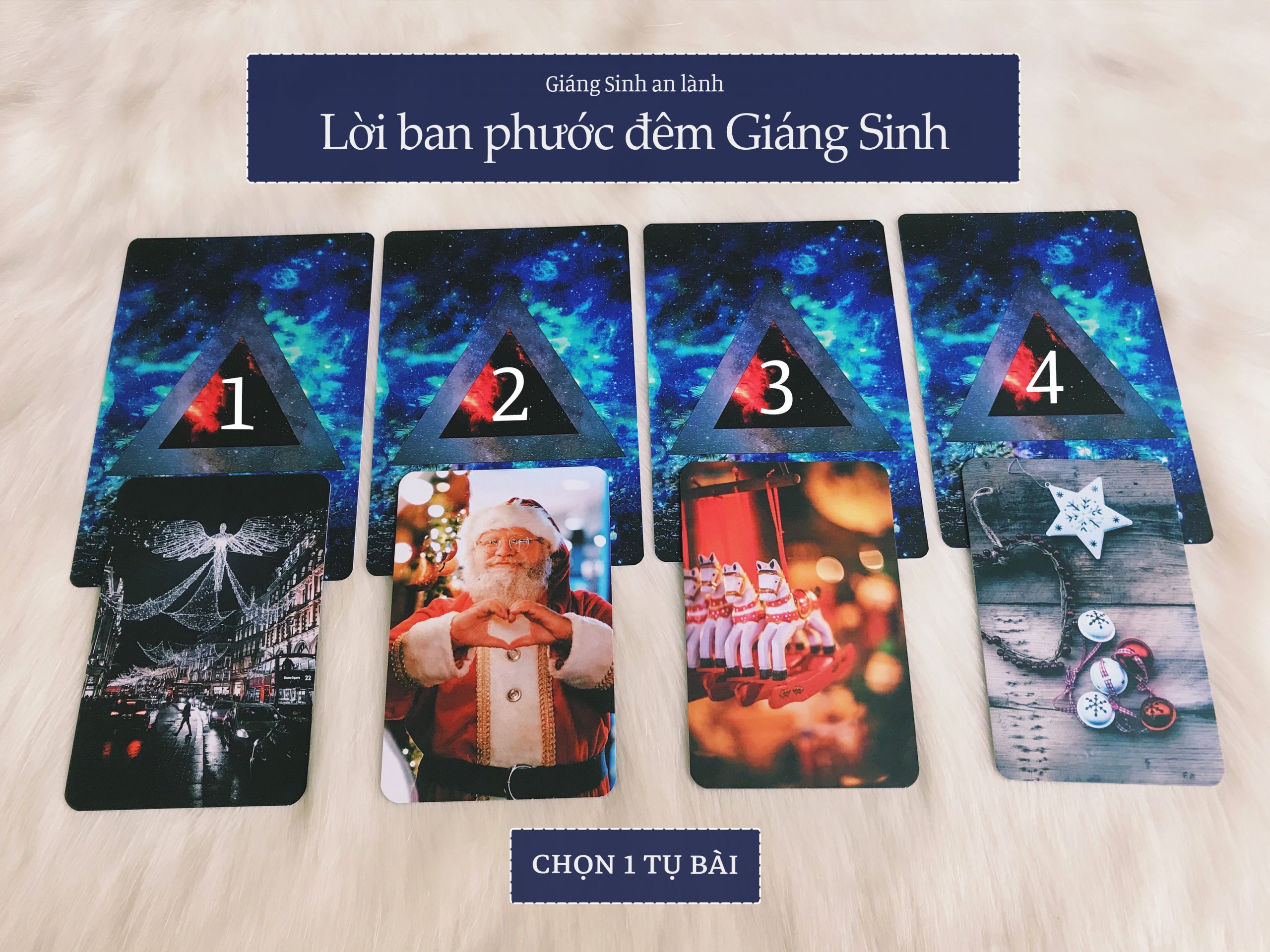 Rút Bài Oracle: Lời Ban Phước Đêm Giáng Sinh
