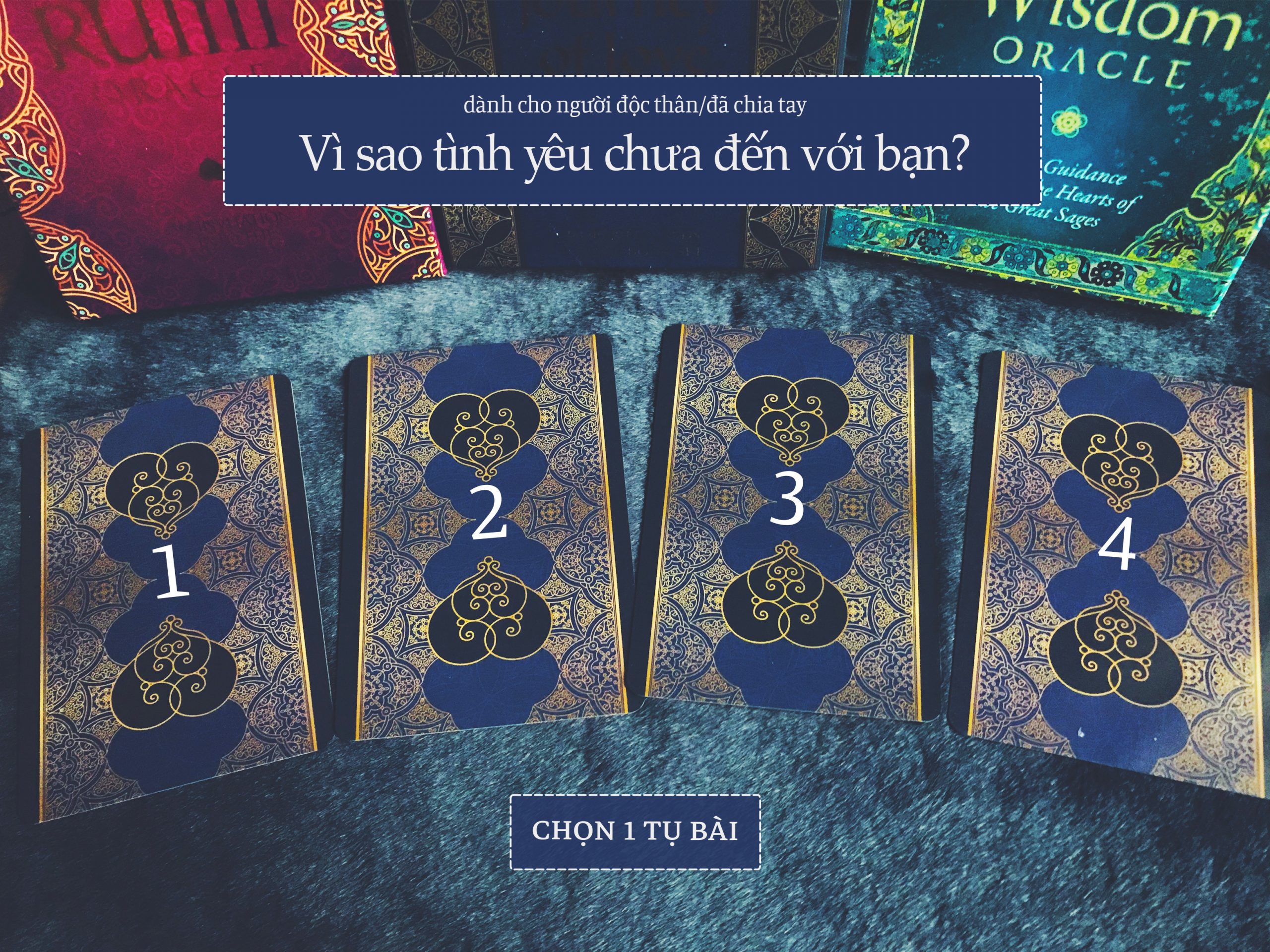 Rút Bài Oracle: Vì Sao Tình Yêu Chưa Đến Với Bạn?