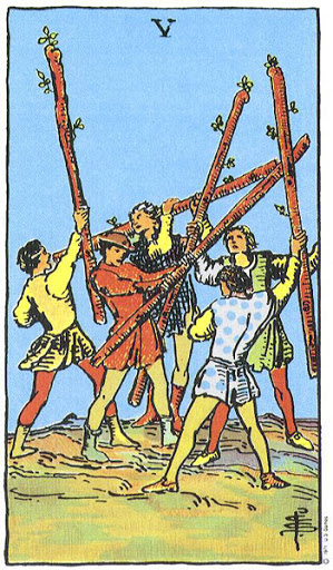 Five of Wands ý nghĩa chứa đựng nhiều ý niệm và thông điệp bí ẩn đằng sau hình ảnh đầy sức mạnh. Trải nghiệm quá trình khám phá và tìm hiểu sự gắn kết, sự cạnh tranh và sự thử thách của những người dũng cảm. Hãy khám phá và tìm hiểu thêm thông tin chi tiết để có trải nghiệm thú vị.