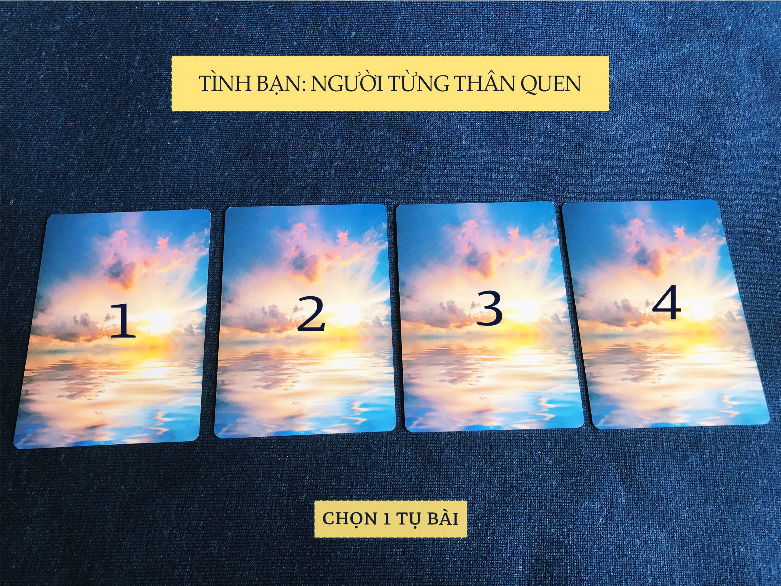 Rút Bài Oracle: Tình Bạn - Người Từng Thân Quen
