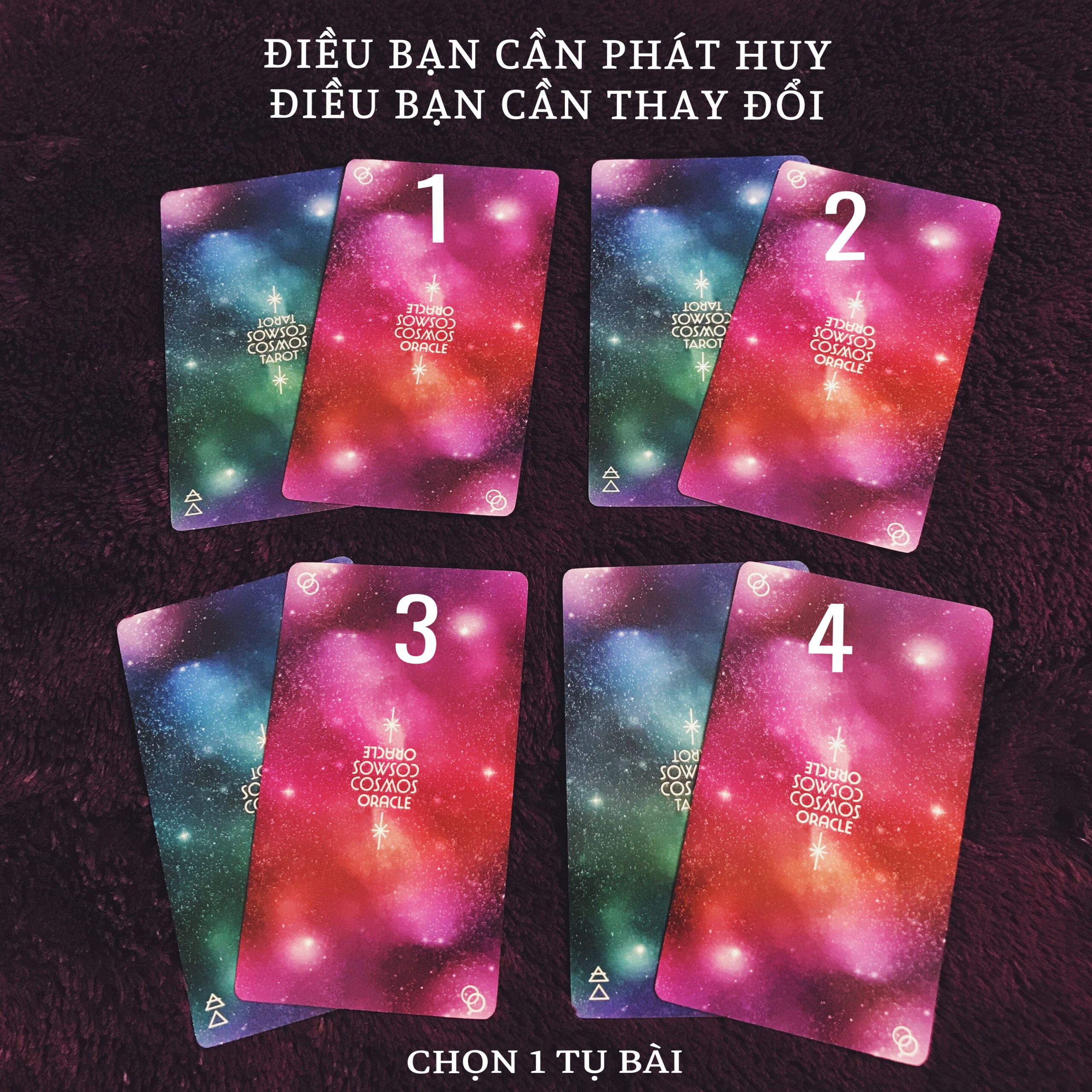 Rút Bài Oracle: Điều Bạn Cần Phát Huy - Điều Bạn Cần Thay Đổi