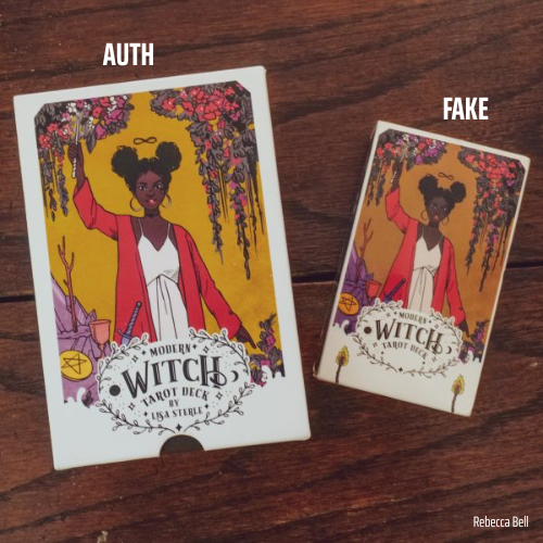 Bộ bài Modern Witch Tarot chính hãng và bộ bài giả